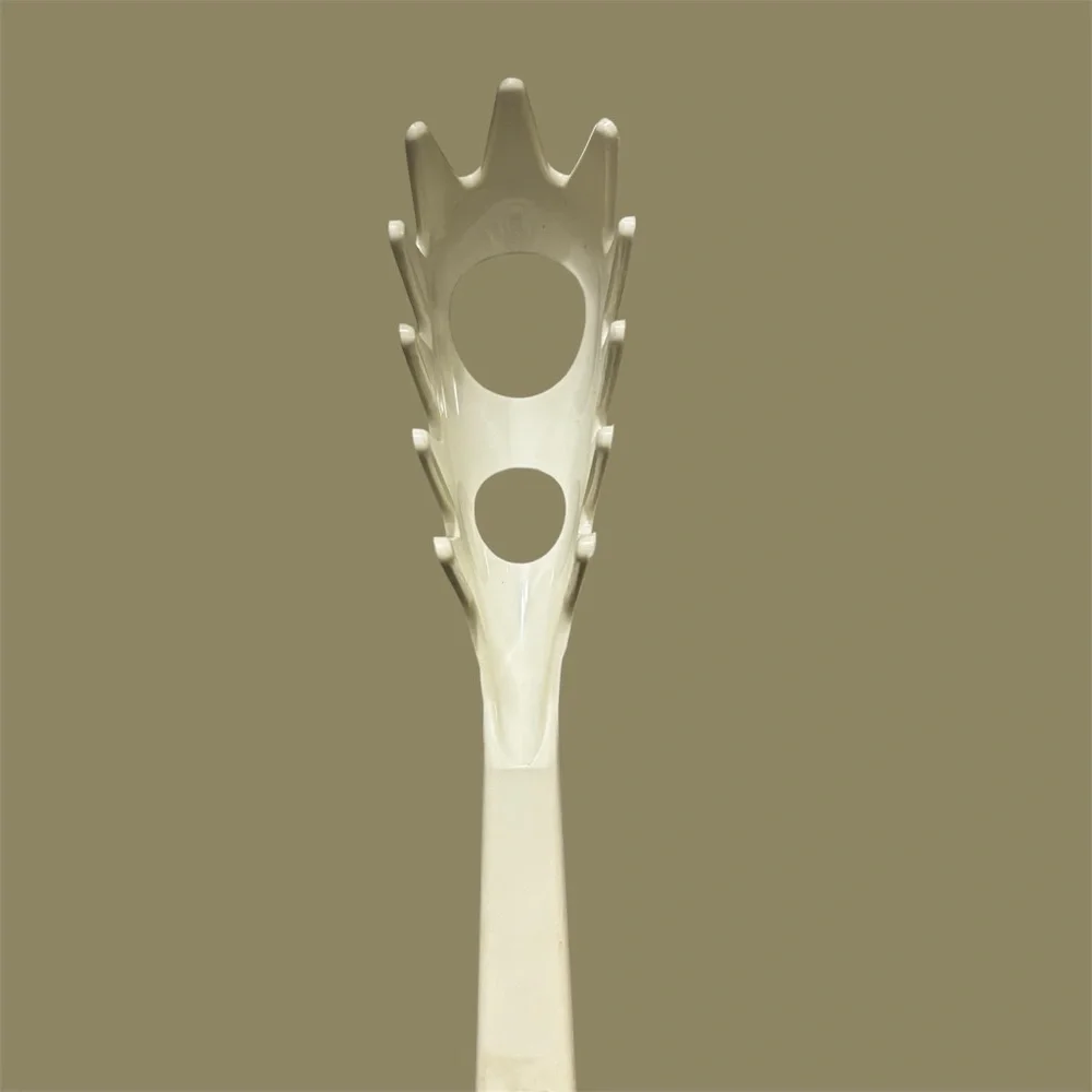 Vintage Tailor Made Products off white Spaghetti Server.
